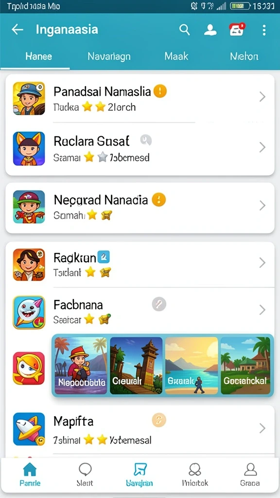 Karakter yang beragam dengan kemampuan unik.