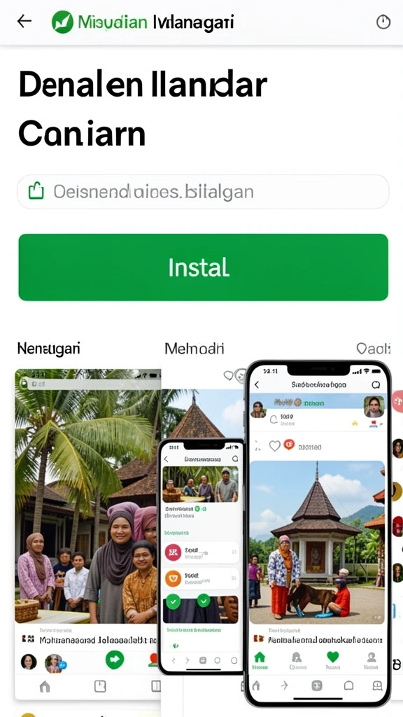 Tampilan antarmuka yang intuitif dan menarik.
