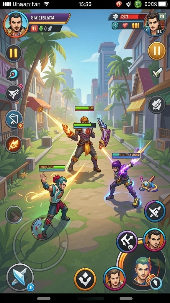Grafis kaya warna dan detail yang memukau.