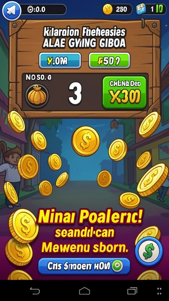 Tantangan yang bervariasi di setiap level.