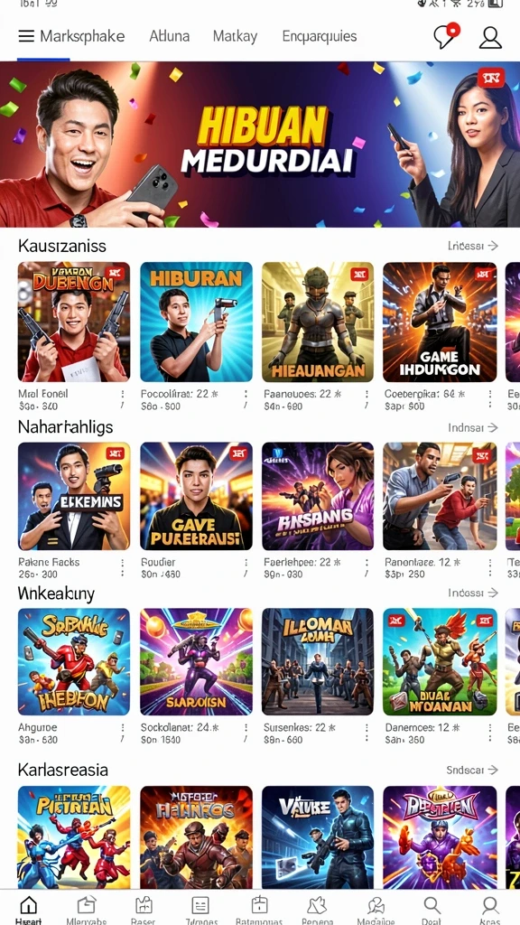 Komunitas aktif yang mendukung satu sama lain.