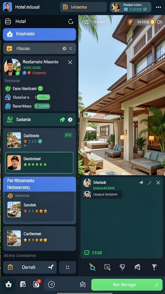 Tampilan antarmuka yang user-friendly dan menarik.