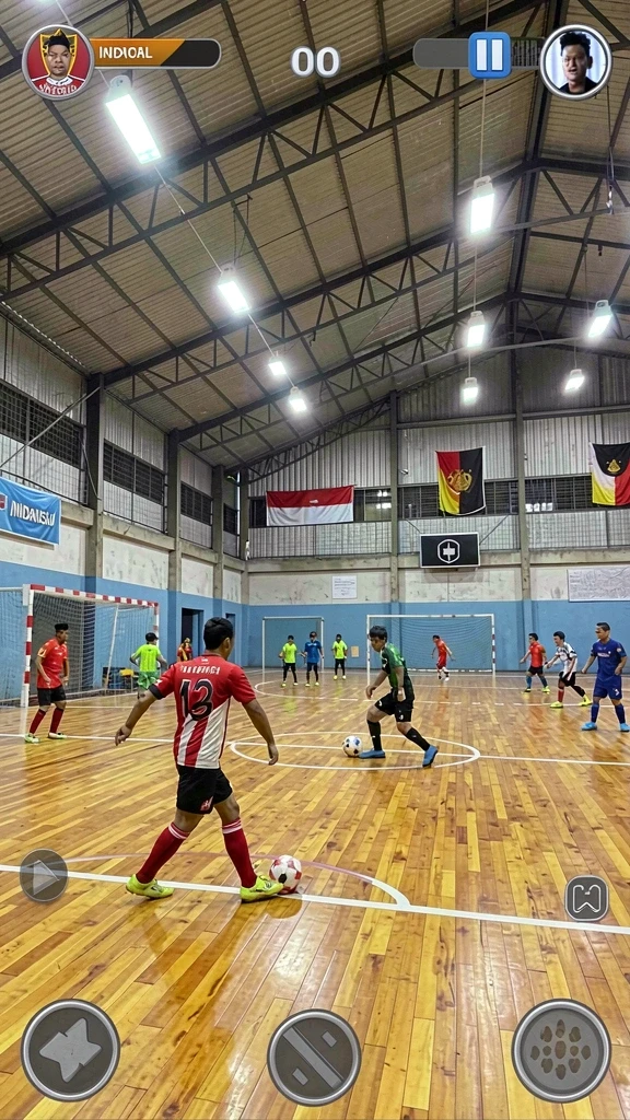 Karakter yang beragam dan desain yang unik.
