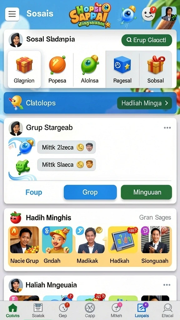 Fitur pertempuran epik antara kerajaan.