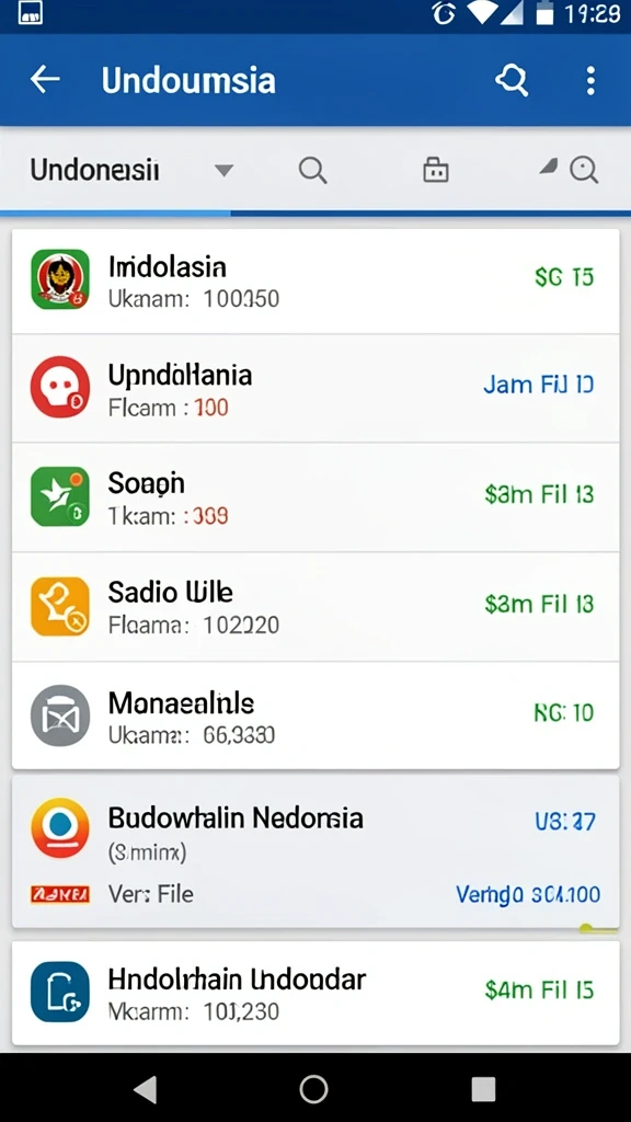 Tampilan antarmuka yang user-friendly dan menarik.