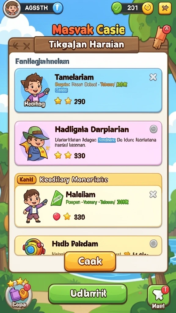 Bergabung dalam petualangan seru bersama teman-teman.