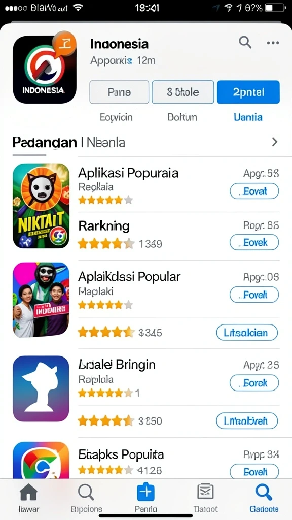 Tampilan antarmuka yang menarik dan mudah digunakan.
