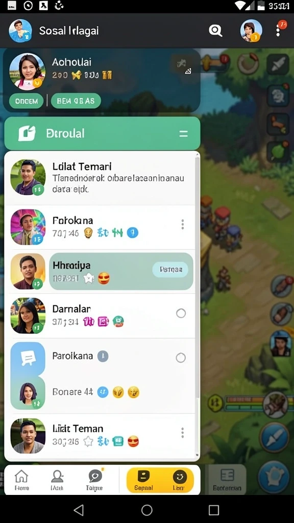 Tangkapan layar yang memperlihatkan mode multiplayer yang seru.