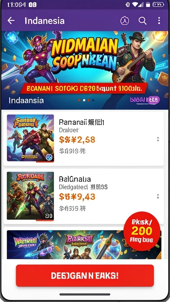 Antarmuka pengguna yang intuitif dan mudah dipahami.
