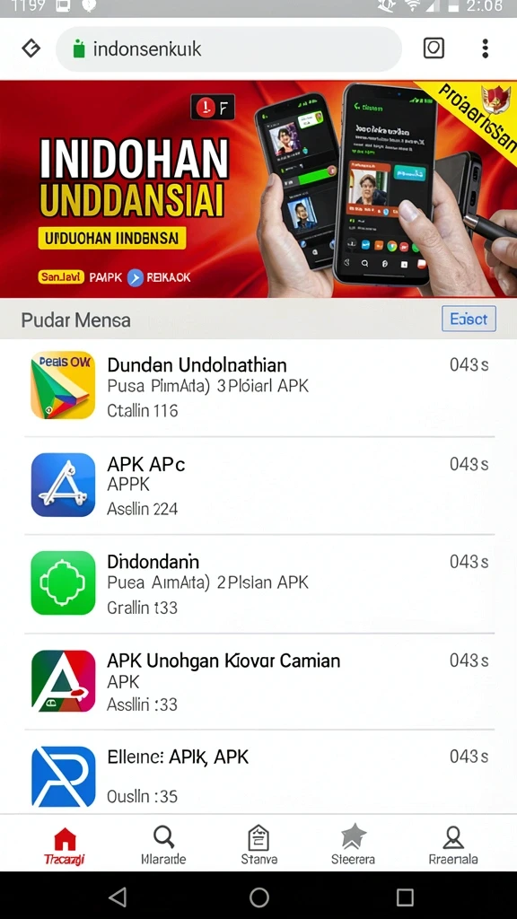 Antarmuka aplikasi MEDAN4D yang user-friendly.