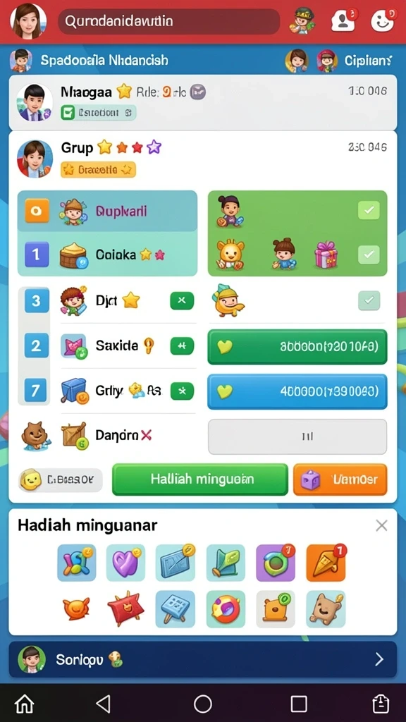 Tampilan antarmuka yang intuitif dan user-friendly.