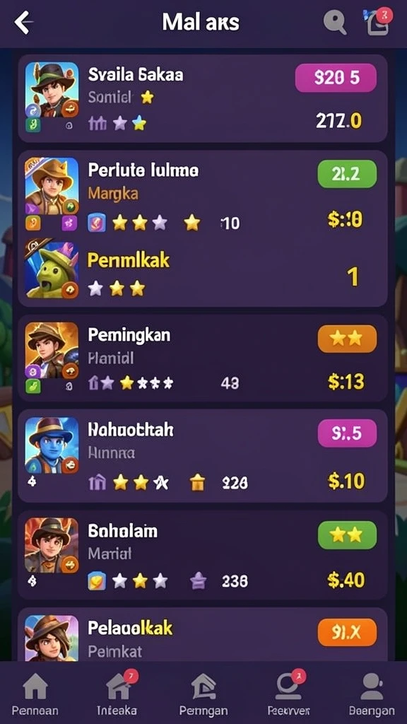 Mode multiplayer yang mendebarkan dan kompetitif.