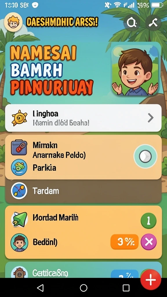 Gameplay yang penuh tantangan dan interaktif.