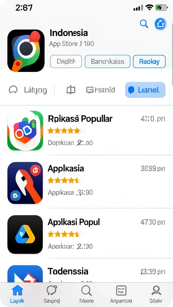 Tampilan antarmuka yang menarik dan mudah digunakan.