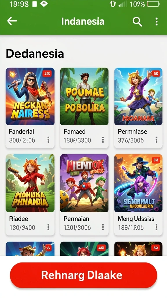 Tampilan antarmuka yang user-friendly dan menarik.