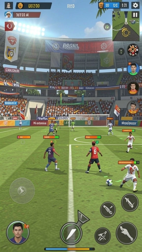 Gameplay yang menantang dengan berbagai level seru.
