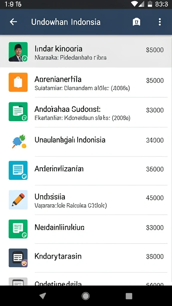Antarmuka yang menarik dan mudah dinavigasi.