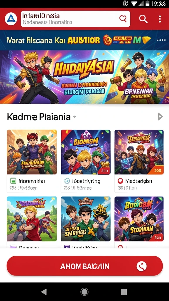 Tampilan grafis SUPER5 yang memukau.