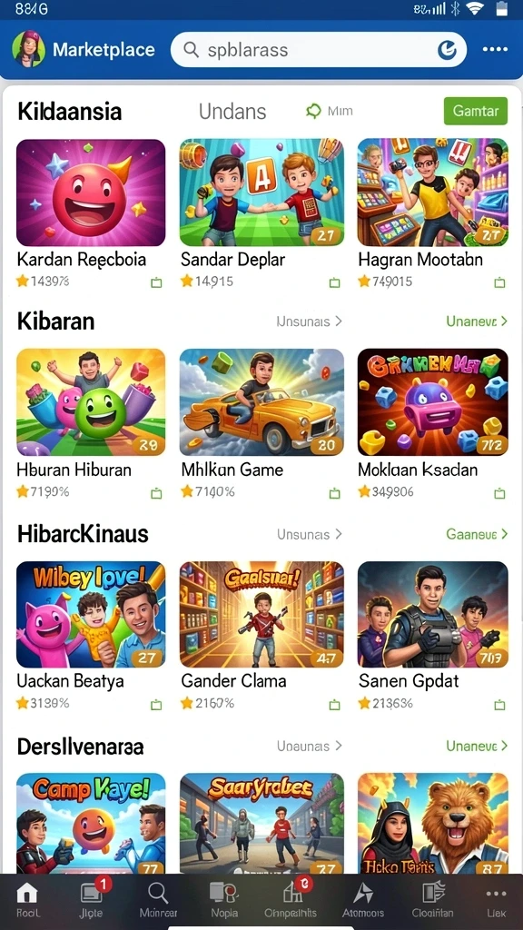 Tampilan awal TEGALTOTO dengan desain modern.
