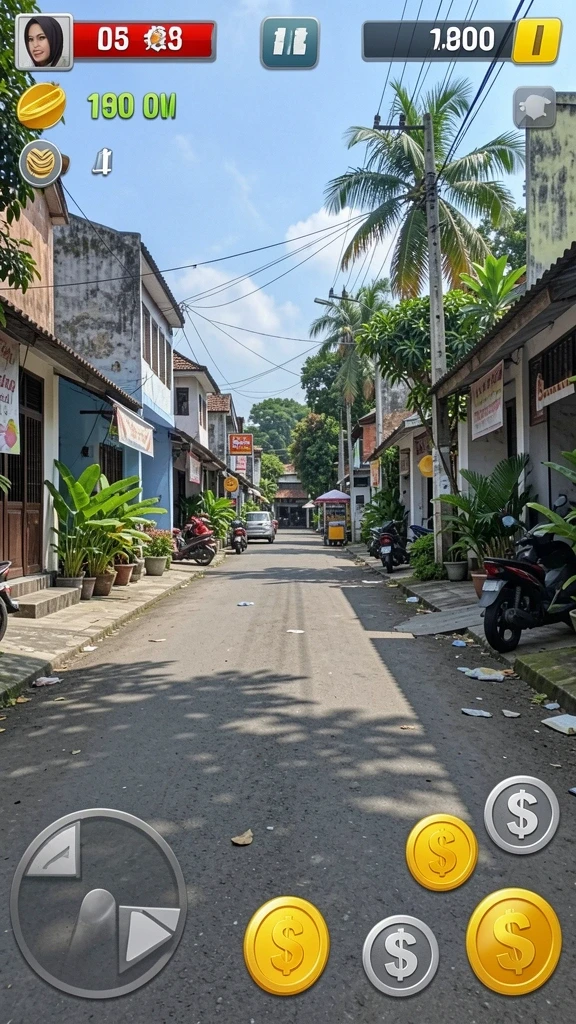 Pengalaman bermain yang imersif dan menyenangkan.
