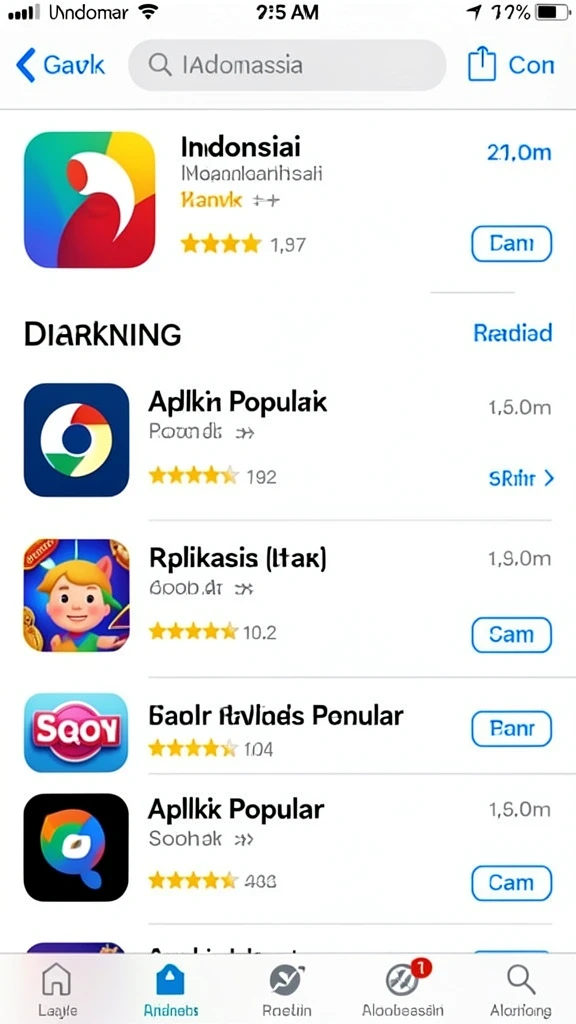 Tampilan antarmuka yang menarik dan mudah digunakan.