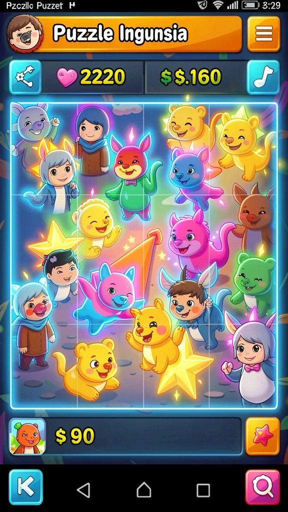 Gameplay yang adiktif dan penuh tantangan.